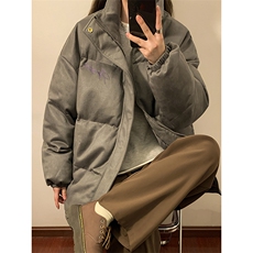 暖光棉衣新款麂皮刺绣加厚男女棉服MY669-P108控138，男装棉衣，电商A132（原电商B245）