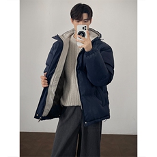 支持二开冬装加棉加厚连帽棉服男女大码棉衣外套面包服M811-P70，男装棉衣，电商A441