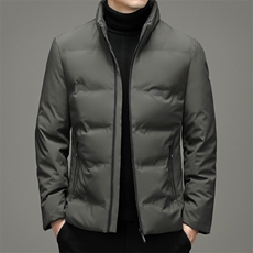 21冬季新款潮流立领棉服时尚商务休闲纯色棉衣男装ZELD9713-P130，男装棉衣，电商B212（原钱塘6029）