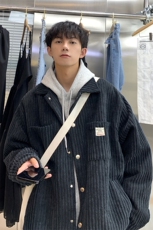春款灯芯绒外套多口袋潮牌休闲夹克M17P85，男装夹克，电商A458A