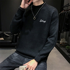 木木5821毛衣男士韩版修身纯色针织衫百搭打底上衣情侣装秋装，男装针织衫/毛衣，电商D310（原电商305）