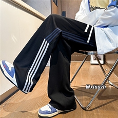 XZ616秋季新款异色织带撞色拼接破缝休闲长裤TY1089特P40控78，男装休闲裤，星座512A（原616）