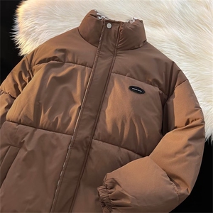 港风ins潮牌宽松面包服情侣装炸街服bf风外套袄男 W5725-P75图片