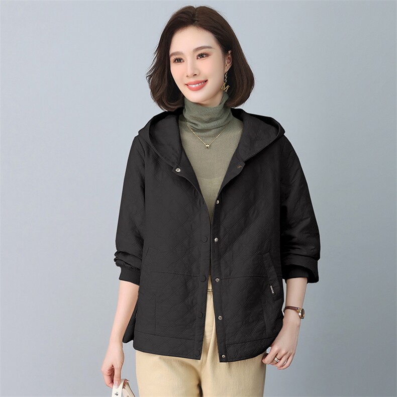 2023年秋季新款潮韩版女纯色宽松显瘦休闲外套,女装短外套,独衣靓