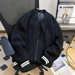 棒球服夹克男女韩版潮流拼接百搭宽松2025春季ins外套W6419-P57图片