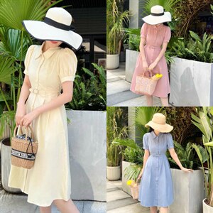 【现货】气质衬衫裙,女装衬衫,她她蜜制