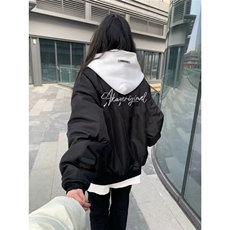2025新款春秋常规款棒球服外套男女学生宽松休闲百搭情侣夹克上装，男装夹克，星座506A