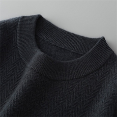 2025年秋季新款绞花针织男士上衣时尚休闲通勤百搭，男装羊毛衫，琳华羊绒