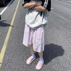 短裤男士夏季潮牌大码五分裤子男款夏天运动男生宽松外穿休闲中裤，男装牛仔裤，星座1013