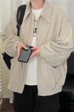 现货主推高品质灯芯绒夹克外套男潮宽松休闲大码A351-JK013-P90，男装夹克，电商A351