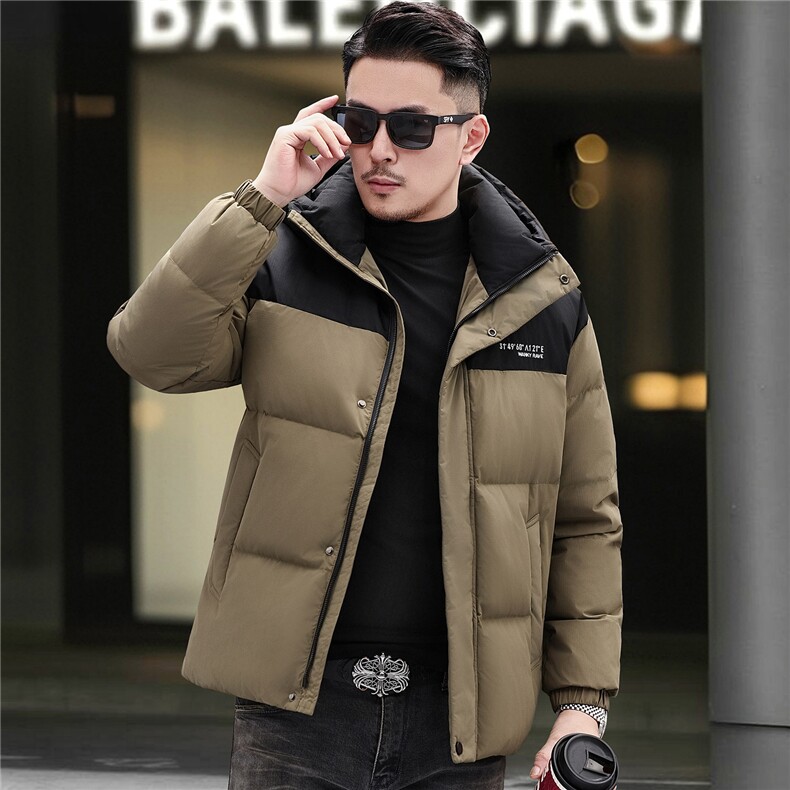 B2556男装羽绒服90白鸭绒基础主推大货图片