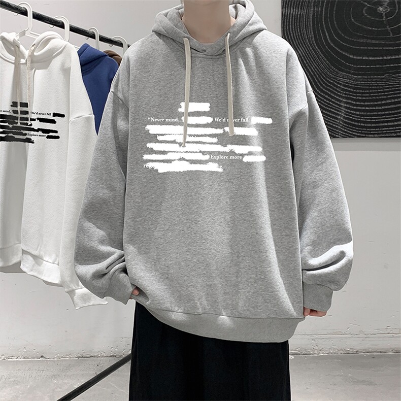连帽卫衣男大码胖子帽衫大号运动服WY2445-P35,男装卫衣,电商A040