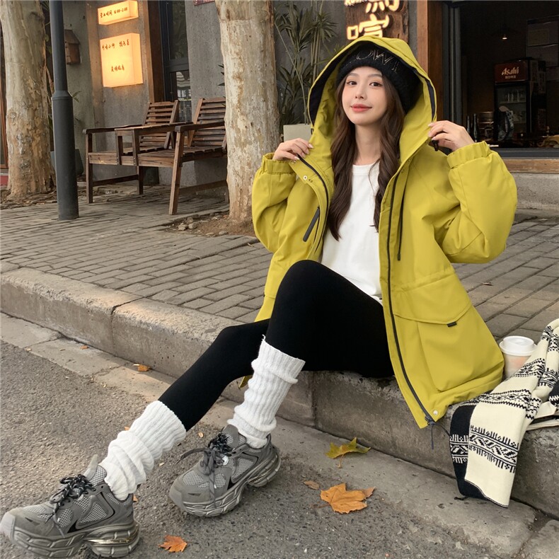 新款2026冬季加绒派克服7841-P215-K328,女装棉衣/棉服,2C057