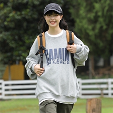外27-2GANYOU日系印花针织卫衣WY16-P75，男装卫衣，新杭派外27-2