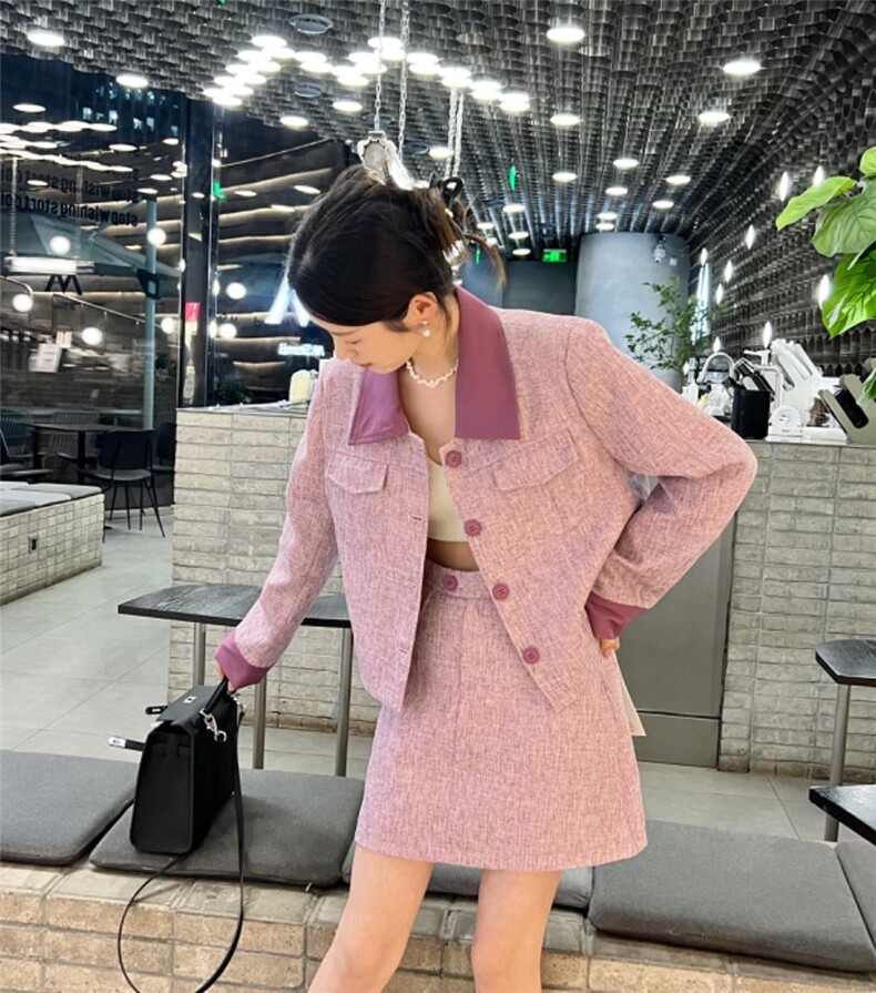 小香风套装，女装职业装，潮衣坊(4F)