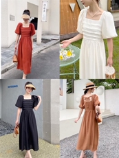 夏季新款韩版连衣裙，女装连衣裙，雨恋依香(1F)