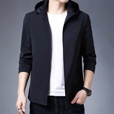 M2021钱塘2021-2春季男士连帽夹克商务高端男装P175控价不低308，男装夹克，钱塘207-2