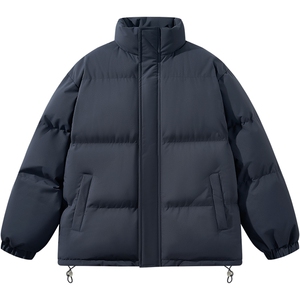 抖音得物2025新款立领棉衣纯色情侣款保暖棉衣面包服35332-P55图片