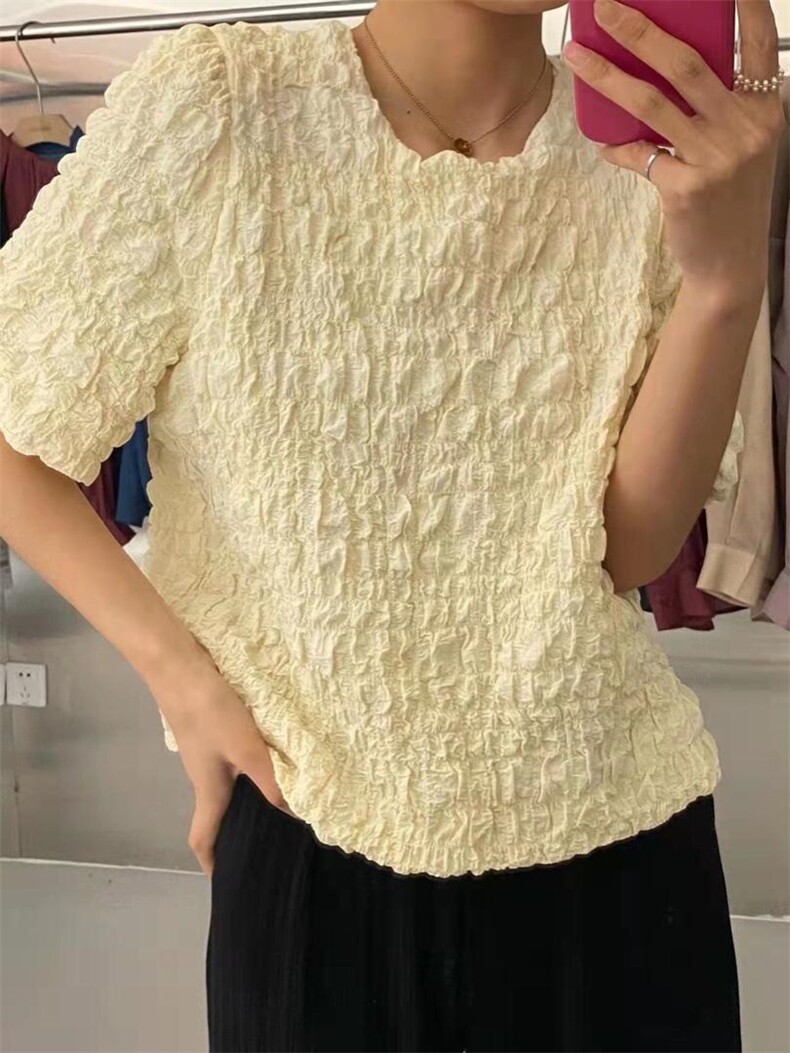 泡泡上衣，其它，POHIO葆伊