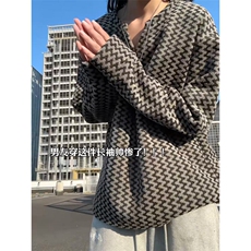 XZ809A/SYR57/特P24/控48/加绒特P34/控58小香风雪尼尔V领卫衣，男装卫衣，星座809A(原222-1)