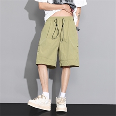 现货夏季工装短裤男ins潮牌休闲百搭潮流痞帅五分裤D02521-P38，男装牛仔裤，星座308B-2