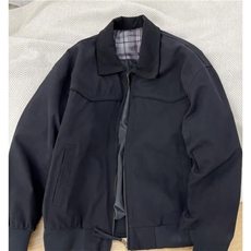 网图纯棉夹克现货抖音得物可送样A061-AJ00976-特P75，男装夹克，电商A061