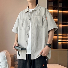 2505-P33控69大码元大码潮牌美式痞帅炸街男T恤，男装T恤，星座209
