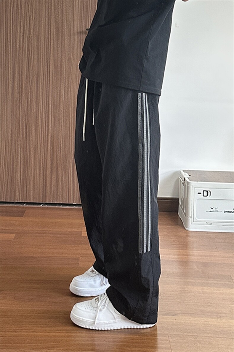 大量现货美式高街速干裤男夏季薄款宽松设计感休闲裤DY5032-P55,男装休闲裤,电商A178