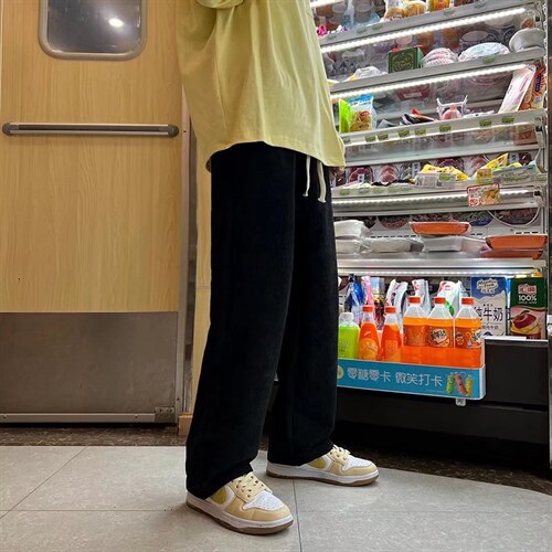 日系工装裤男春秋休闲阔腿长裤K2025P33,男装休闲裤,星座1116-2