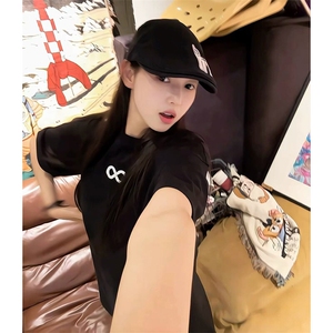 万针全刺绣解构设计260克重磅双纱纯棉高品质美式高街短袖T恤特35图片