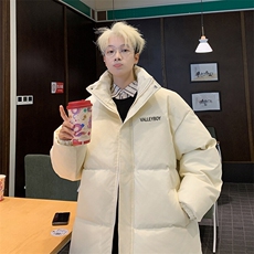 羽绒棉服男冬季加厚大码港风外套宽松冬装衣服YR01P78直播，男装棉衣，星座1904A-1