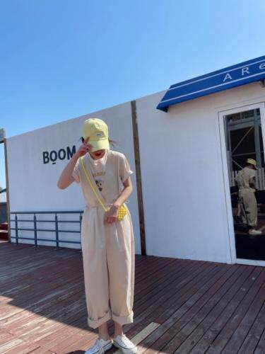 工装背带裤，女装，麦缇诺