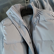 针织棉服超好看轻薄修身加厚短款外套，女装棉衣/棉服，江南