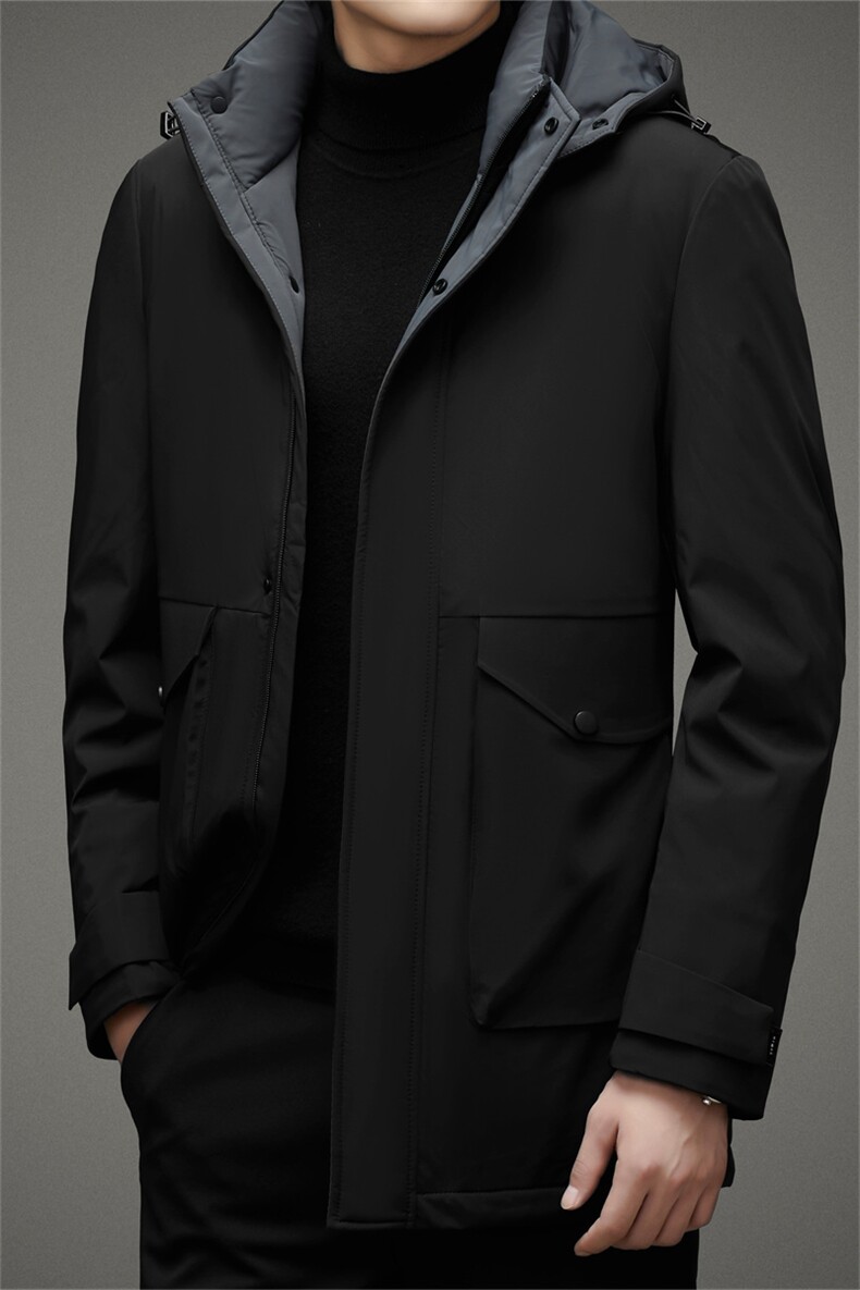 BHYL-88209钱塘2020-2冬季厚款商务休闲简约百搭羽绒服P240,男装羽绒服,钱塘207-2
