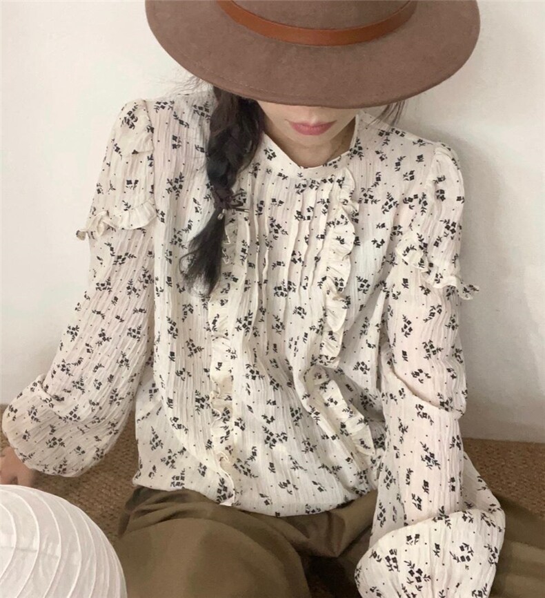 韩系碎花小衫～，其它，DAP