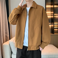 2026春季新款水洗棉夹克男青少年学生潮流外套，男装夹克，星座1206-1（原A206-1）