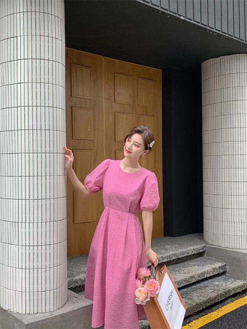 韩系连衣裙版型超正颜色也漂亮，女装连衣裙，雅诺希