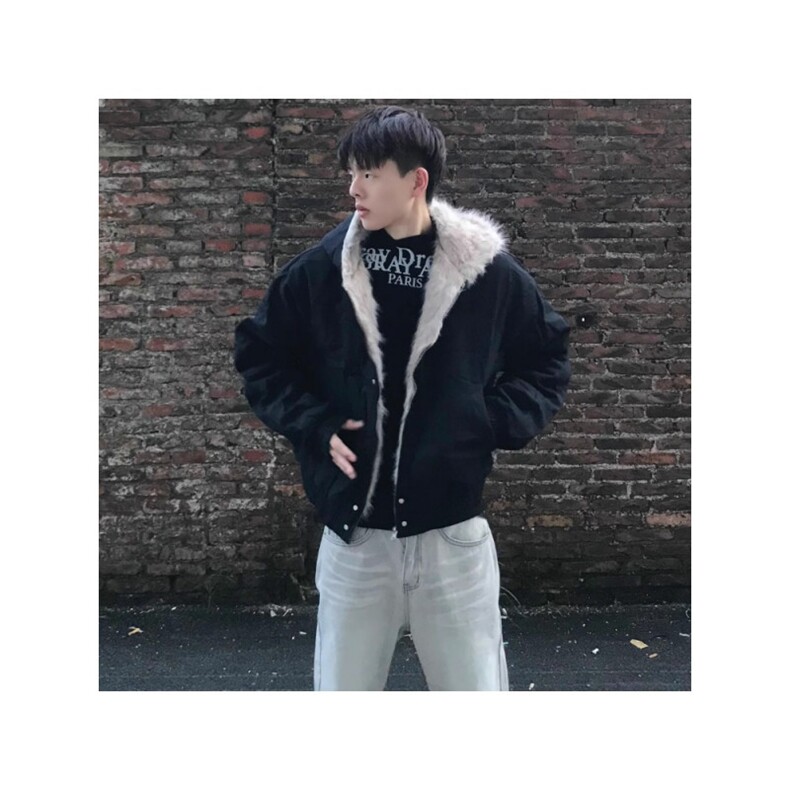 1506-1/MF5271/P89男士潮牌纯色加绒加厚棉服,男装棉衣,星座1506-1