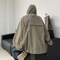 夏季男女防晒衣潮流情侣户外潮流轻薄休闲外套F931-P48，男装防晒衣，星座308B-2