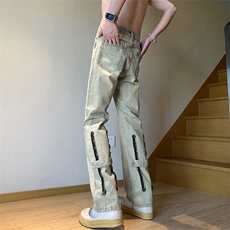 2025GK23129加绒内景大码美式微喇牛仔裤M-5XGK23902-特P50，男装牛仔裤，电商A022