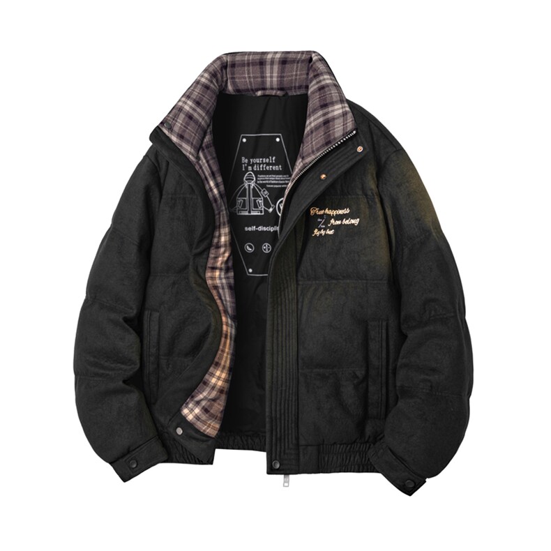 2025冬季新款港风无影大码90%白鸭绒羽绒服M-3XLG9918-特P265,男装羽绒服,电商A022
