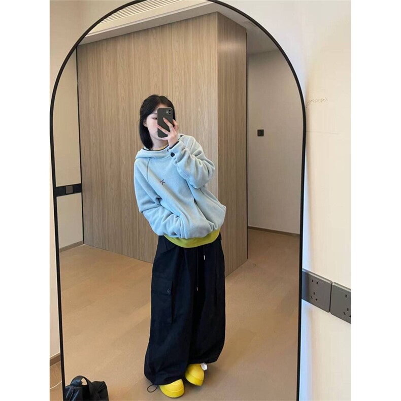 高品户外山系情侣撞色保暖抓绒衣连帽摇粒绒卫衣男女A1078-P60,男装棉衣,星座1505