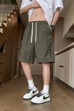 防水拉链拼接速干五分短裤DK031模特酒店锦纶(S-2XL)TP22，男装休闲裤，电商A088
