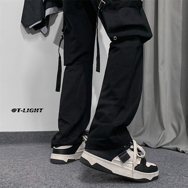 B2212023秋冬美式ins高街小众弹力工装裤子LK22055-P65控78,男装休闲裤,电商B221