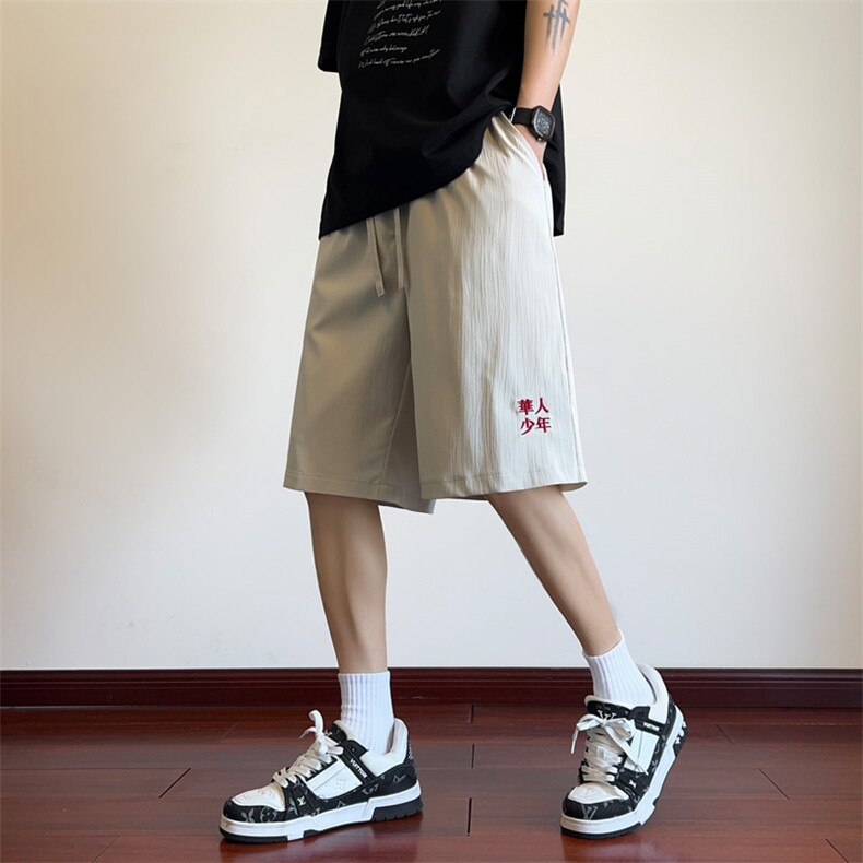 ！供视频！2025夏季男士新风短裤情侣清新五分裤DK265特P25,男装休闲裤,电商B220