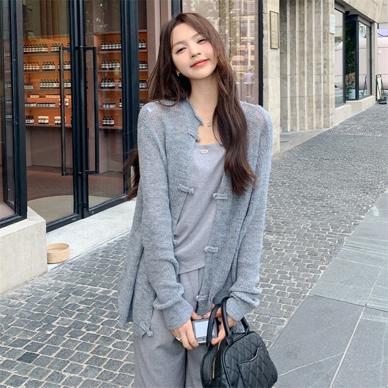 时尚休闲套装女2024年春秋新款通勤百搭减龄通勤三件套潮，女装套装/套裙，采品优优