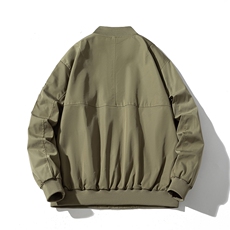 现货2色秋冬带帽可拆卸飞行服外套棉服夹克，男装夹克，电商A105