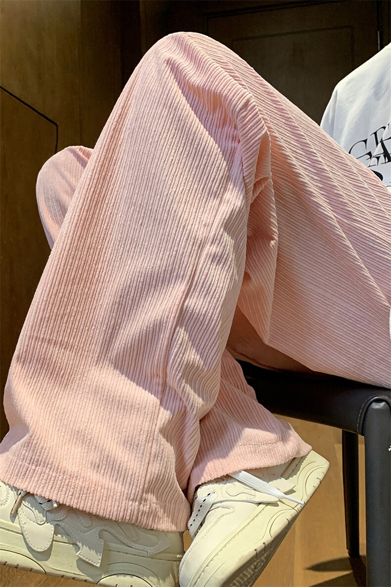 8XL-M秋款特大码胖子运动裤灯芯绒卫裤男9028P45控58,男装休闲裤,电商D206-1