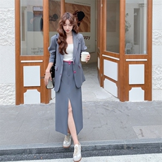 商超品质高端西服套装5580-P215-K348，女装西装，2C275