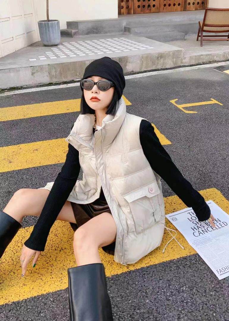 爱美欧现货羽绒马甲，女装马甲，爱美欧